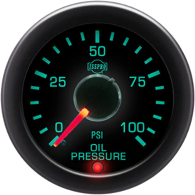 Isspro EV2 Electronic Oil Pressure Gauge And Sensor 0-100psi R14000-Style - Image 2