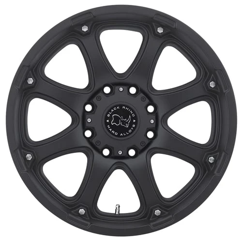 Black Rhino Wheels | Glamis | 17" 8x6.5 -12mm | Matte Black - Image 2