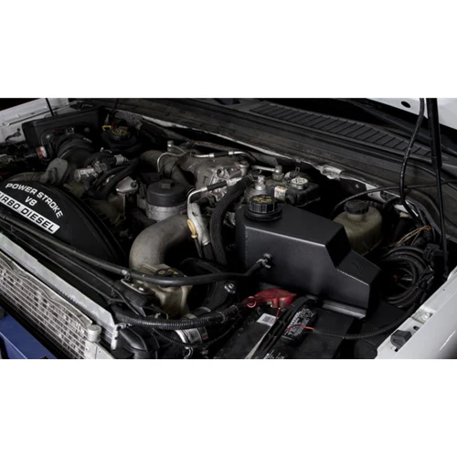 Mishimoto MMRT-F2D-08EN Aluminum Degas Tank Natural Finish 08-10 Ford 6.4L Powerstroke - Image 5