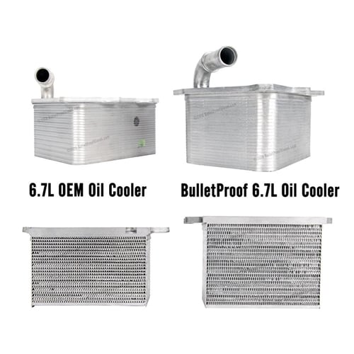 Bulletproof Heavy Duty Replacement Oil Cooler Upgrade with Gaskets 11-19 6.7L Ford Powerstroke - Image 9