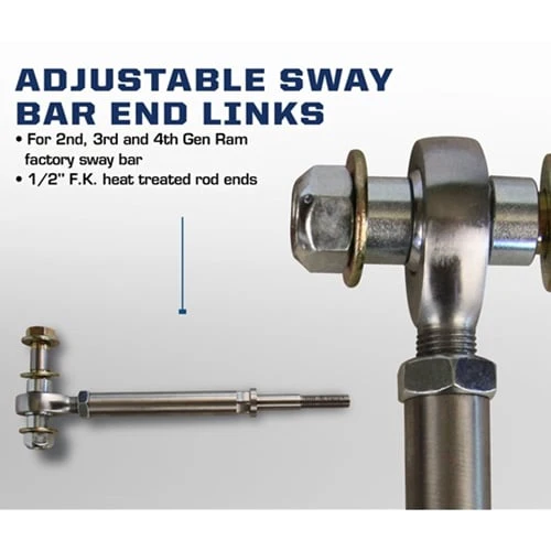 Carli Stainless Sway Bar Endlinks 94-13 Dodge Ram 2500/3500 - Image 2