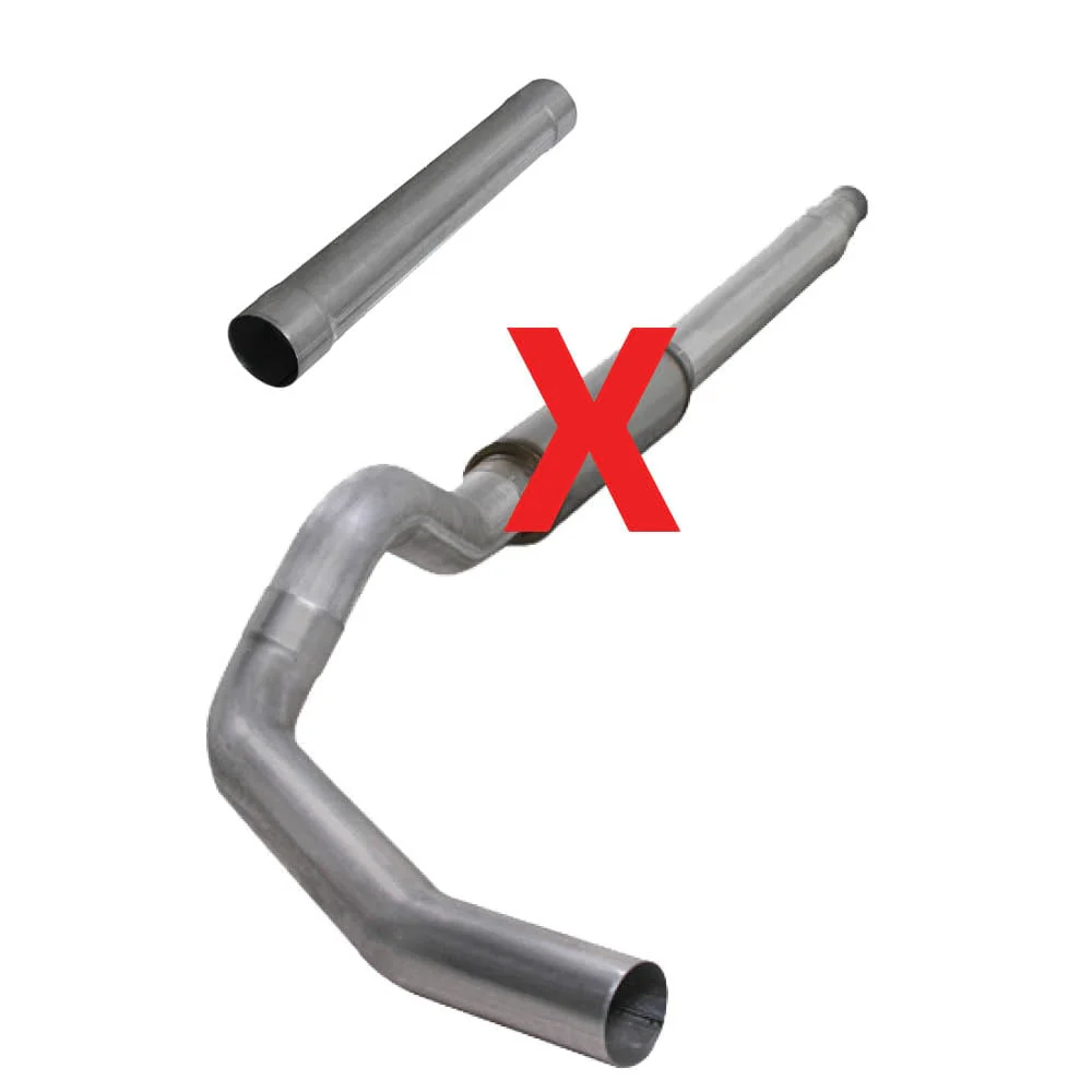 Diamond Eye 5" Aluminized Cat Back Single Outlet Exhaust 94-97 7.3L Ford Powerstroke K5316A - Image 6
