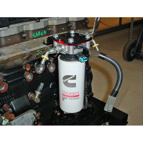 GDP MK-7 High Flow Fuel Filter (Non-Heated) + Big Line Kit 98.5-02 Dodge 5.9L Cummins - Image 3