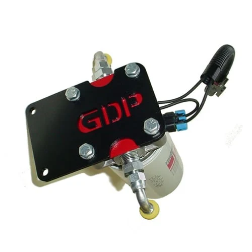 GDP MK-10 High Flow Fuel Filter (Heated) + Big Line Kit 98.5-02 Dodge 5.9L Cummins - Image 2