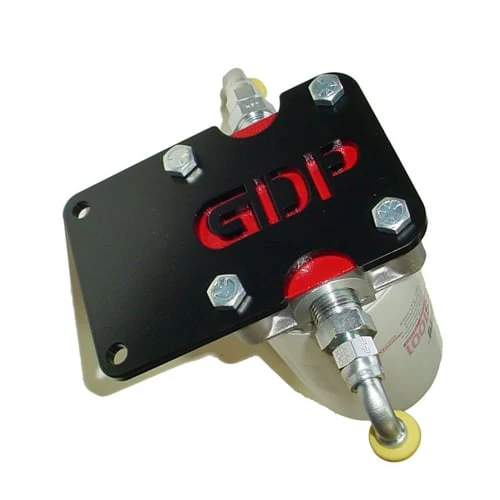 GDP MK-10 High Flow Fuel Filter (Non-Heated) + Big Line Kit 98.5-02 Dodge 5.9L Cummins - Image 2