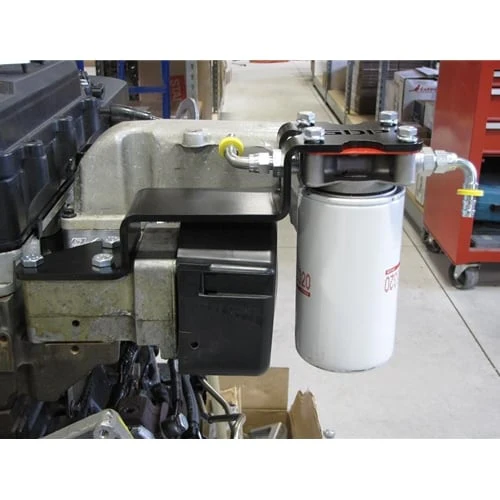 GDP MK-2 High Flow Fuel Filter W/ Big Line Kit APPS Mount 03-05 Dodge 5.9L Cummins - Image 3