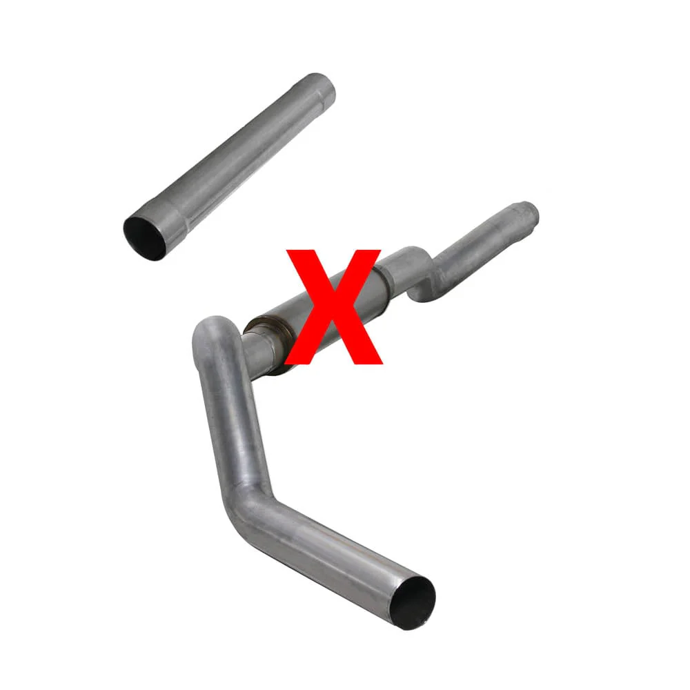 Diamond Eye 5" Aluminized Cat Back Exhaust 06-07 6.6L GM Duramax - Image 5