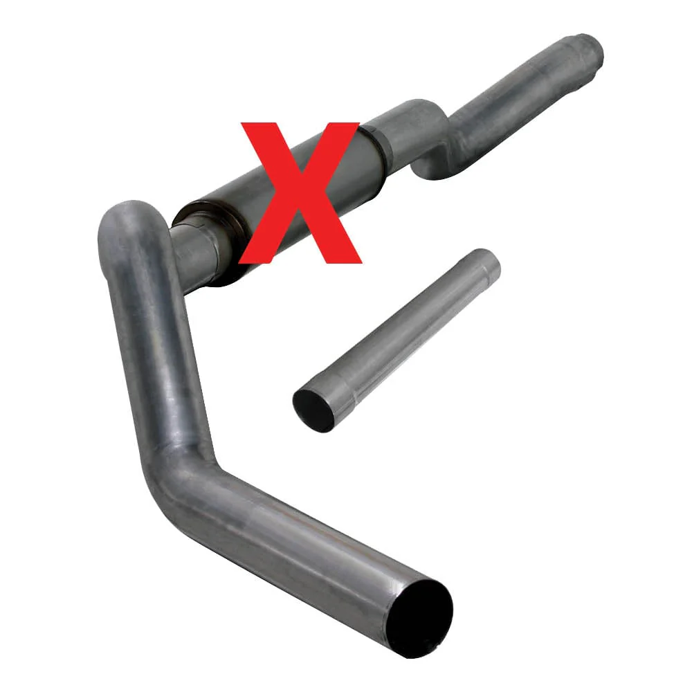 Diamond Eye 5" Stainless Cat Back Exhaust 06-07 6.6L GM Duramax LBZ - Image 2