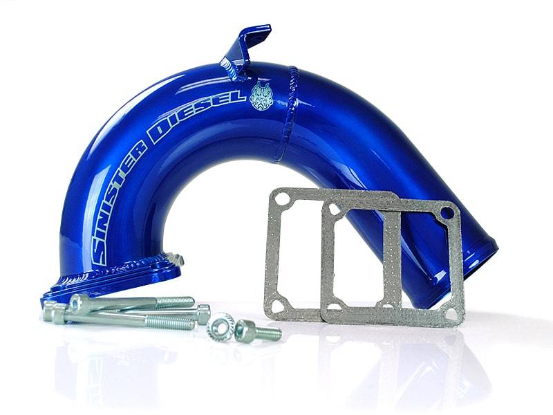 Sinister Diesel Intake Elbow 03-07 Dodge 5.9L Cummins - Image 4