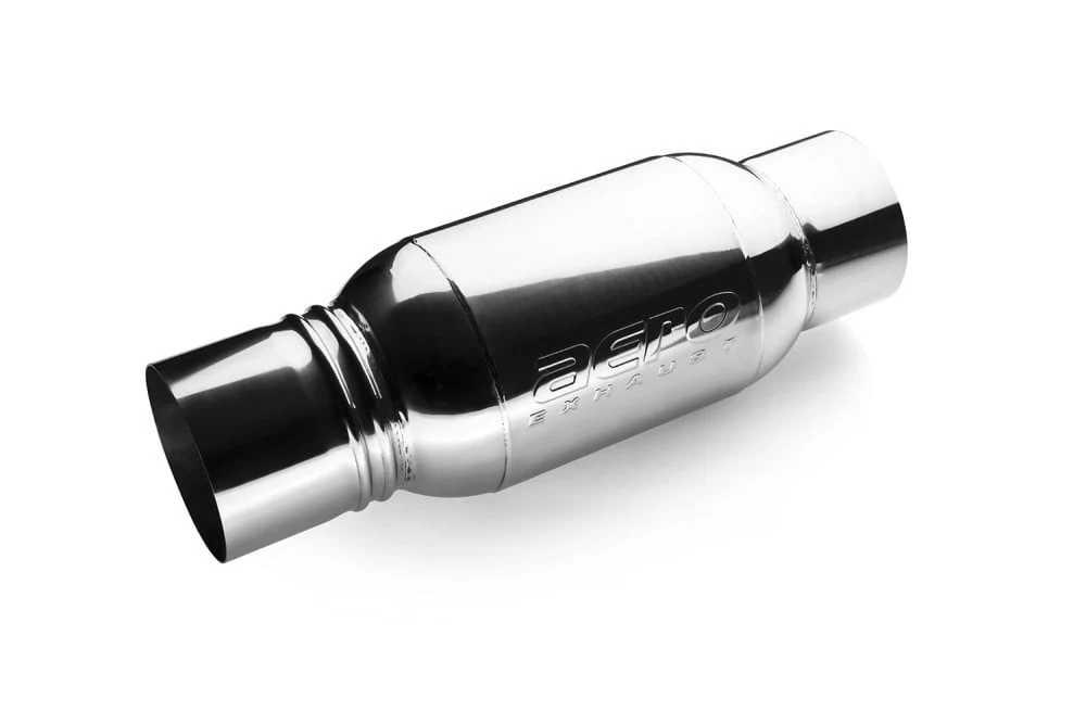 Aeroturbine Non-Resonated 5.0" In x 5.0" Out Muffler 5050 - Image 2