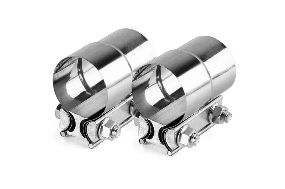 Aeroturbine 304 Stainless Steel Exhaust Lap Joint Clamps (Pair) - Image 3