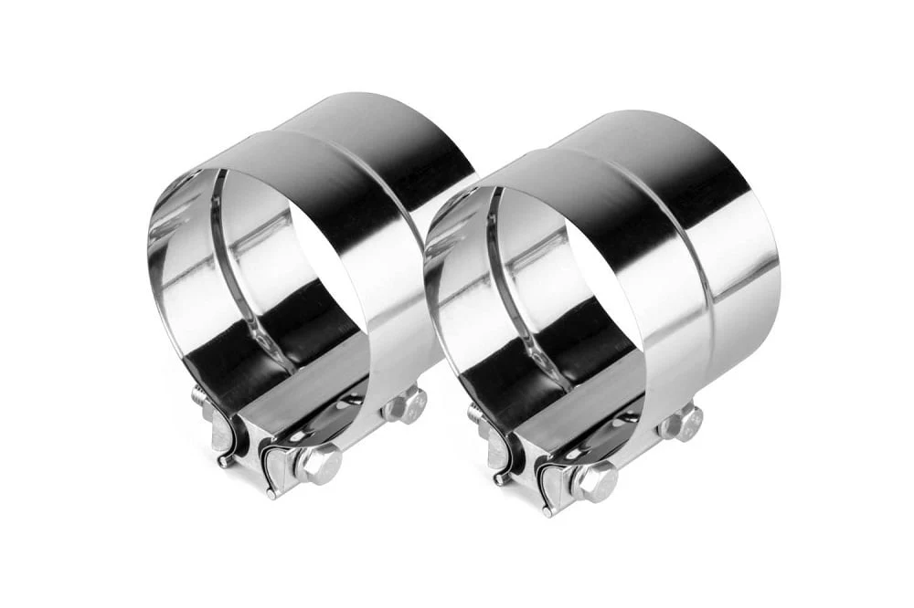Aeroturbine 304 Stainless Steel Exhaust Lap Joint Clamps (Pair) - Image 6