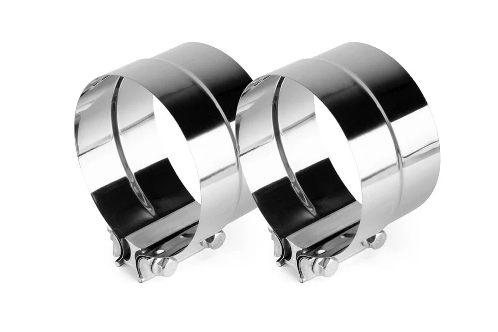 Aeroturbine 304 Stainless Steel Exhaust Lap Joint Clamps (Pair) - Image 7