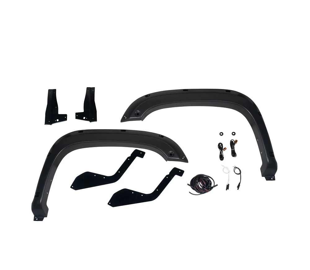 AEV Highmark Front Fender Flare Kit 17-22 Chevrolet Colorado ZR2 / ZR2 Bison Crew Cab - Image 2
