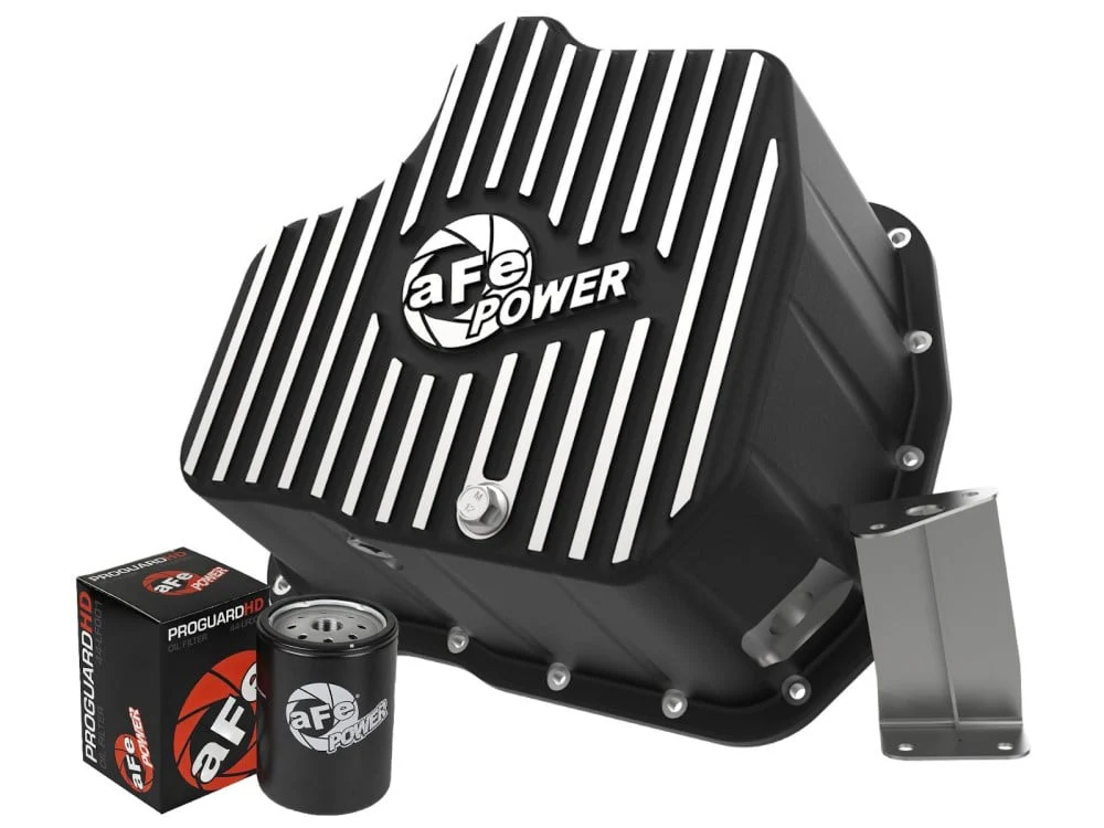 AFE Engine Oil Pan 01-10 GM 6.6L Duramax - Image 4