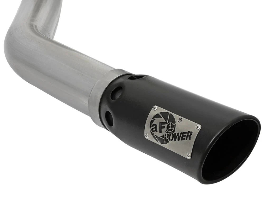 AFE Large Bore-HD 4" 409 Stainless Steel DPF-Back Exhaust 07.5-12 Ram 6.7L Cummins - Image 4