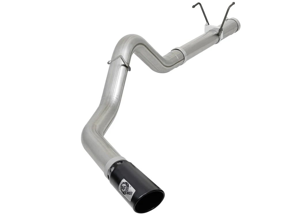 AFE Large Bore-HD 4" 409 Stainless Steel DPF-Back Exhaust 07.5-12 Ram 6.7L Cummins - Image 6