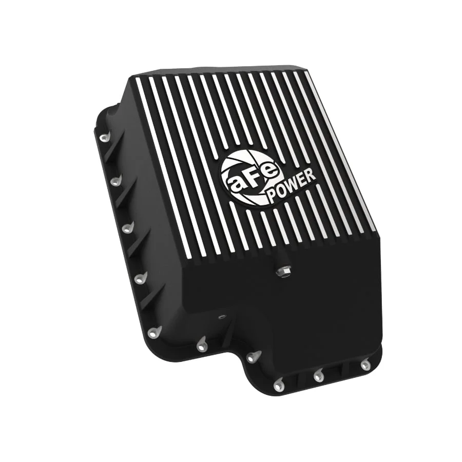 AFE Power Deep Sump Transmission Pan 94-10 Ford 7.3/6.0/6.4L Powerstroke - Image 2
