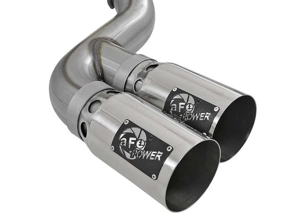 AFE Rebel XD Series 4" Stainless DPF-Back Exhaust system for 15-16 Ford 6.7L Powerstroke - Image 4