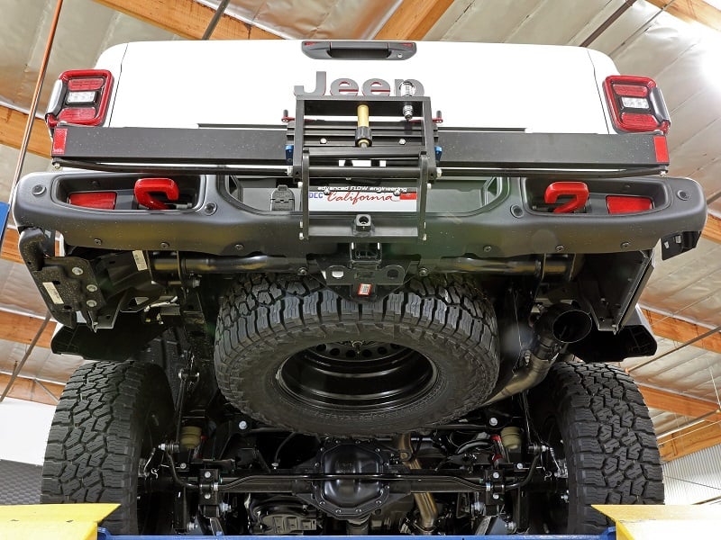 AFE Vulcan 3" 304 Stainless Steel DPF Back Hi-Tuck Exhaust 21-23 Jeep Gladiator JT 3.0L EcoDiesel - Image 7