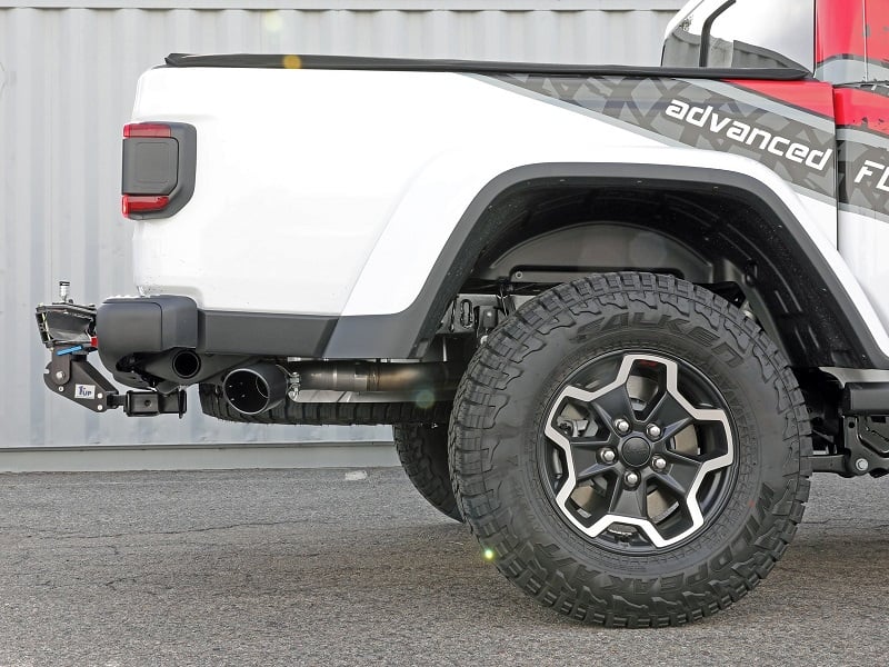 AFE Vulcan Series 3" 304 Stainless Steel DPF Back Exhaust 21-23 Jeep Gladiator JT 3.0L EcoDiesel - Image 4