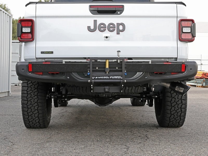 AFE Vulcan Series 3" 304 Stainless Steel DPF Back Exhaust 21-23 Jeep Gladiator JT 3.0L EcoDiesel - Image 7