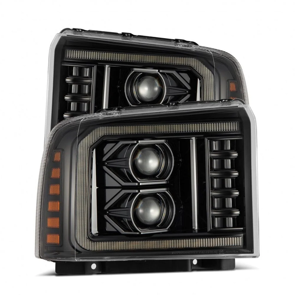 Alpharex LUXX-Series LED Projector Headlights 05-07 Ford F-250 / F-350 - Image 2