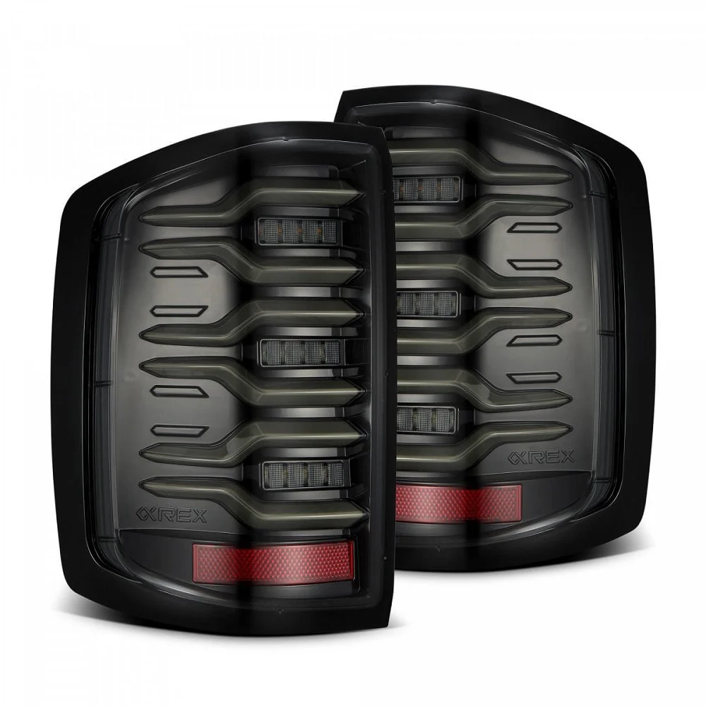 Alpharex LUXX-Series LED Tail Lights 15-19 GM 2500HD / 3500 - Image 3