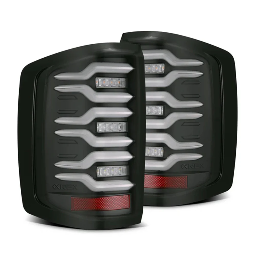 Alpharex LUXX-Series LED Tail Lights 15-19 GM 2500HD / 3500 - Image 4