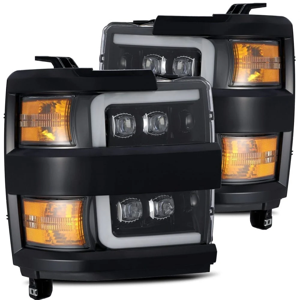 Alpharex MK II NOVA-Series LED Projector Headlights 15-19 Chevrolet 2500HD / 3500 - Image 3