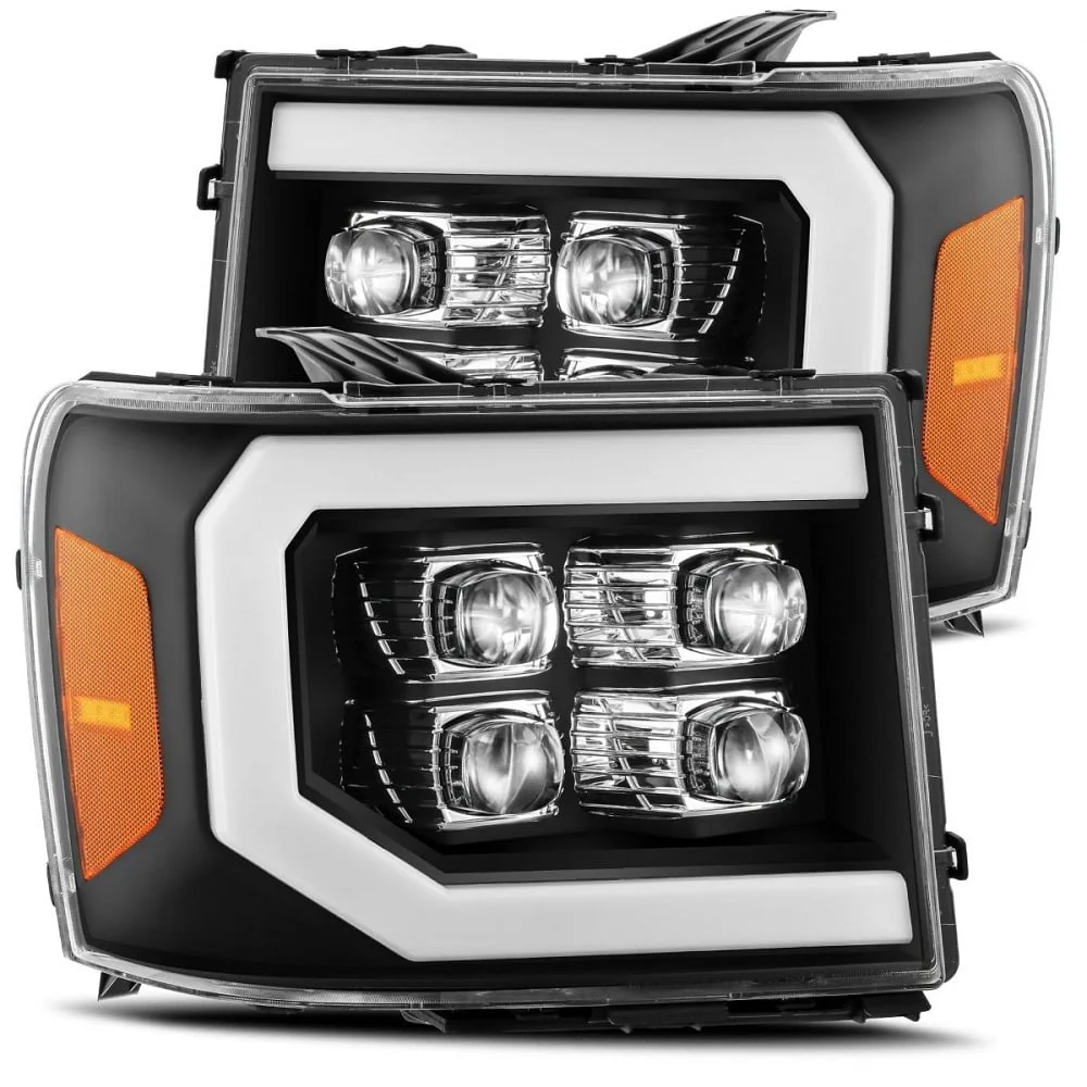 Alpharex NOVA-Series LED Projector Headlights 07.5-14 GMC 2500HD / 3500 - Image 2