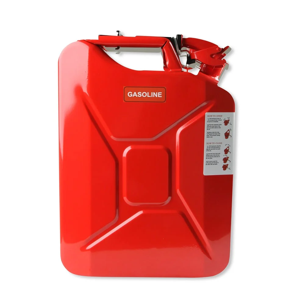Anvil Off-Road 5.3 Gallon / 20 Liter Steel Jerry Can With Spout & Locking Cap - Image 4