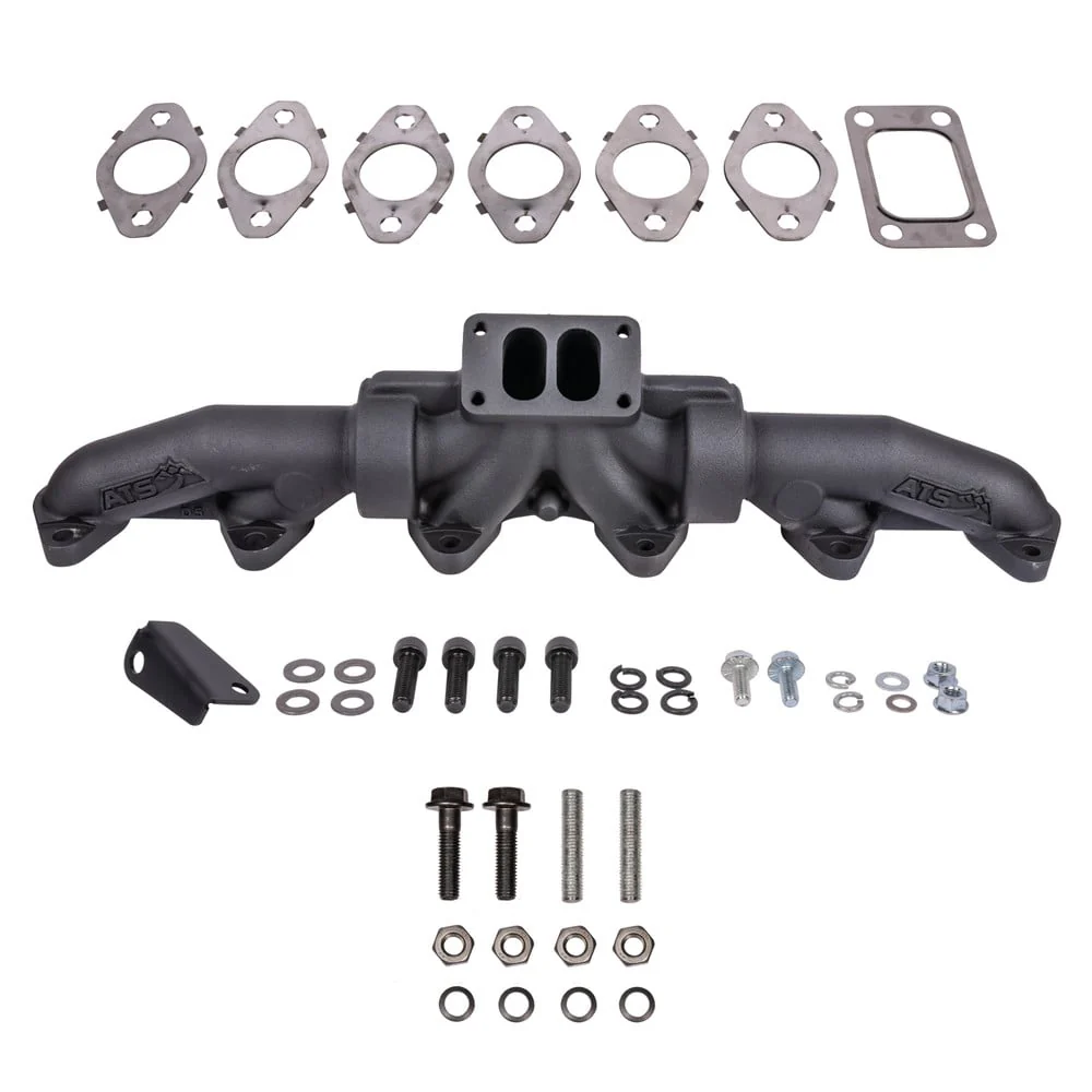 ATS Pulse Flow 3 Piece Exhaust Manifold Kit (T3) 98.5-02 Ram 5.9L Cummins - Image 6