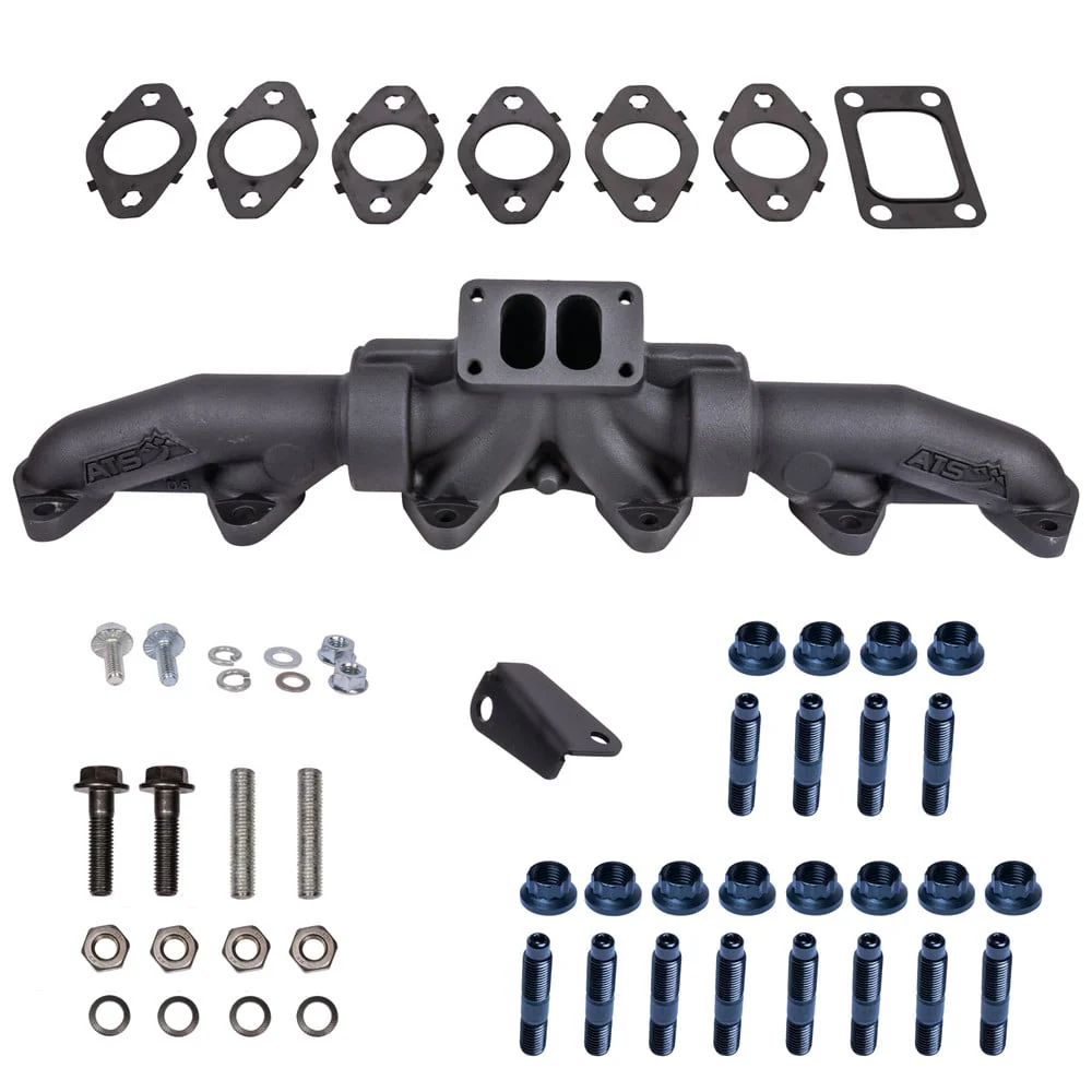 ATS Pulse Flow 3 Piece Exhaust Manifold Kit (T3) 98.5-02 Ram 5.9L Cummins - Image 8