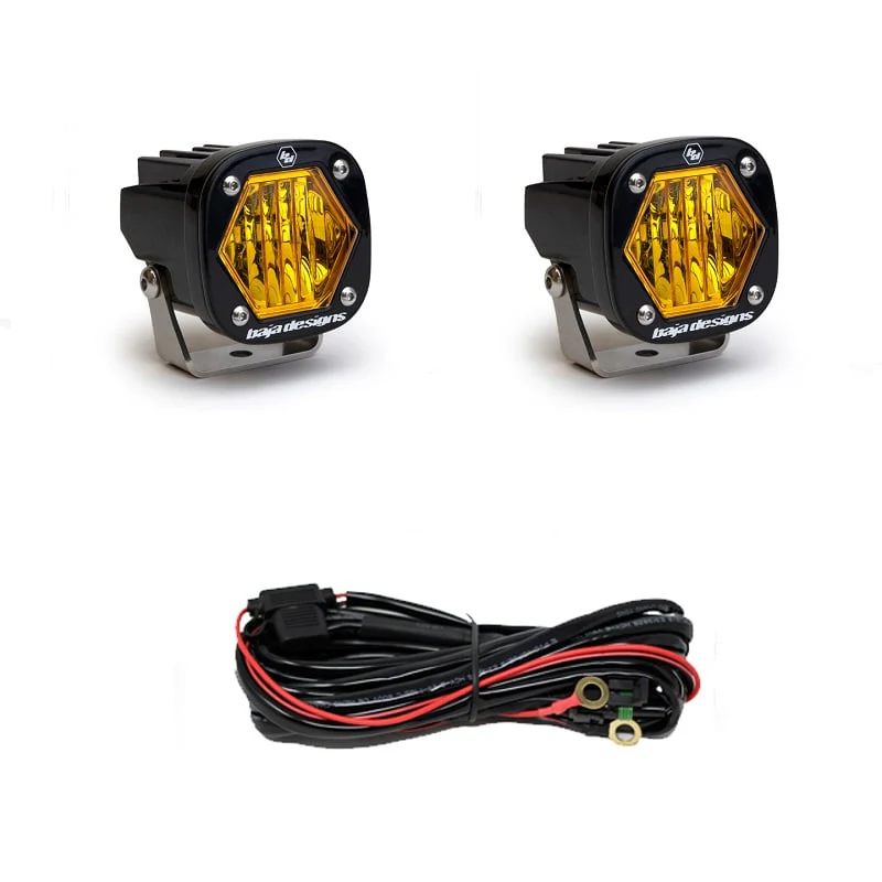 Baja Designs S1 Amber Wide Cornering LED Light - Image 2