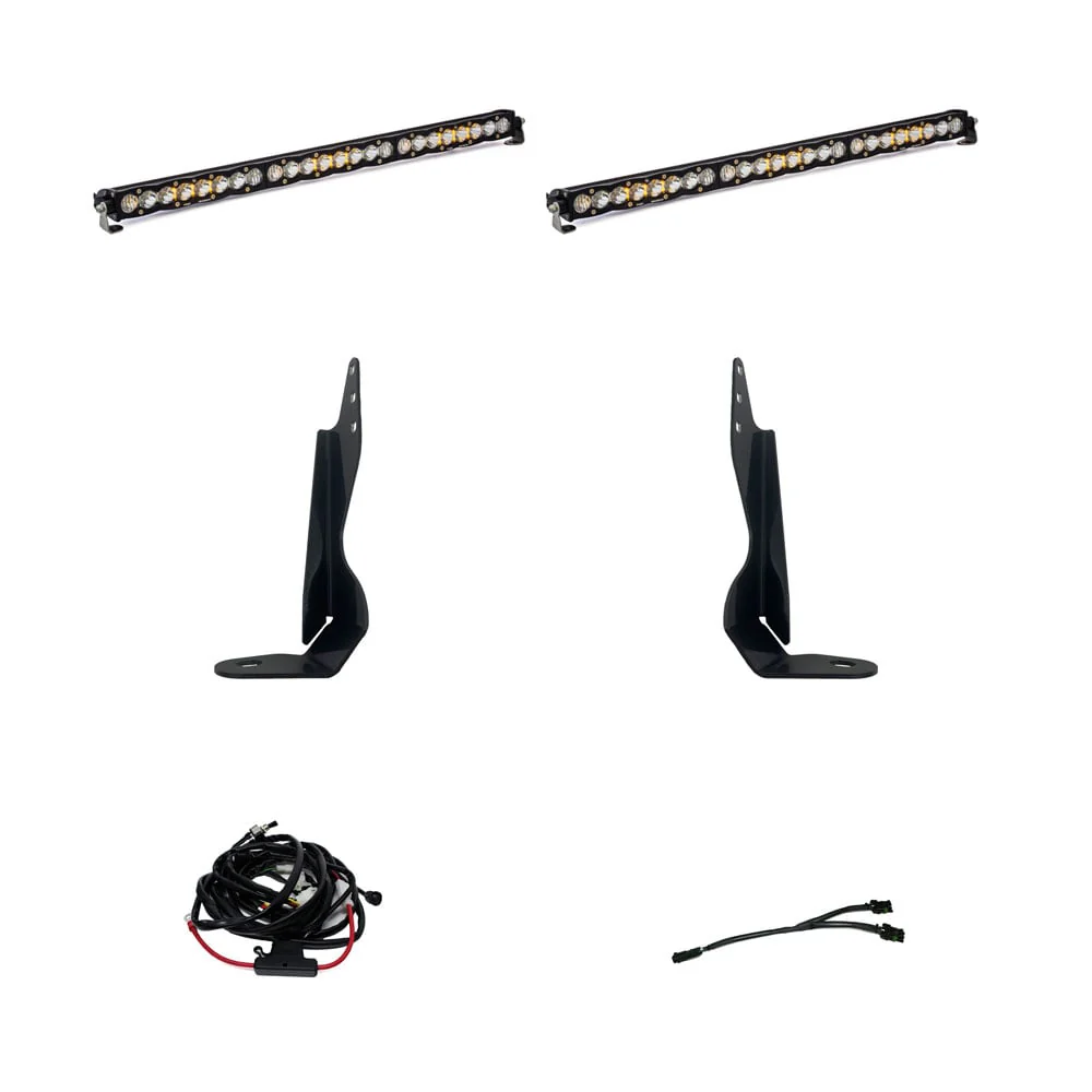 Baja Designs S8 Behind the Grill Kit 20-22 GMC 2500 / 3500 - Image 4