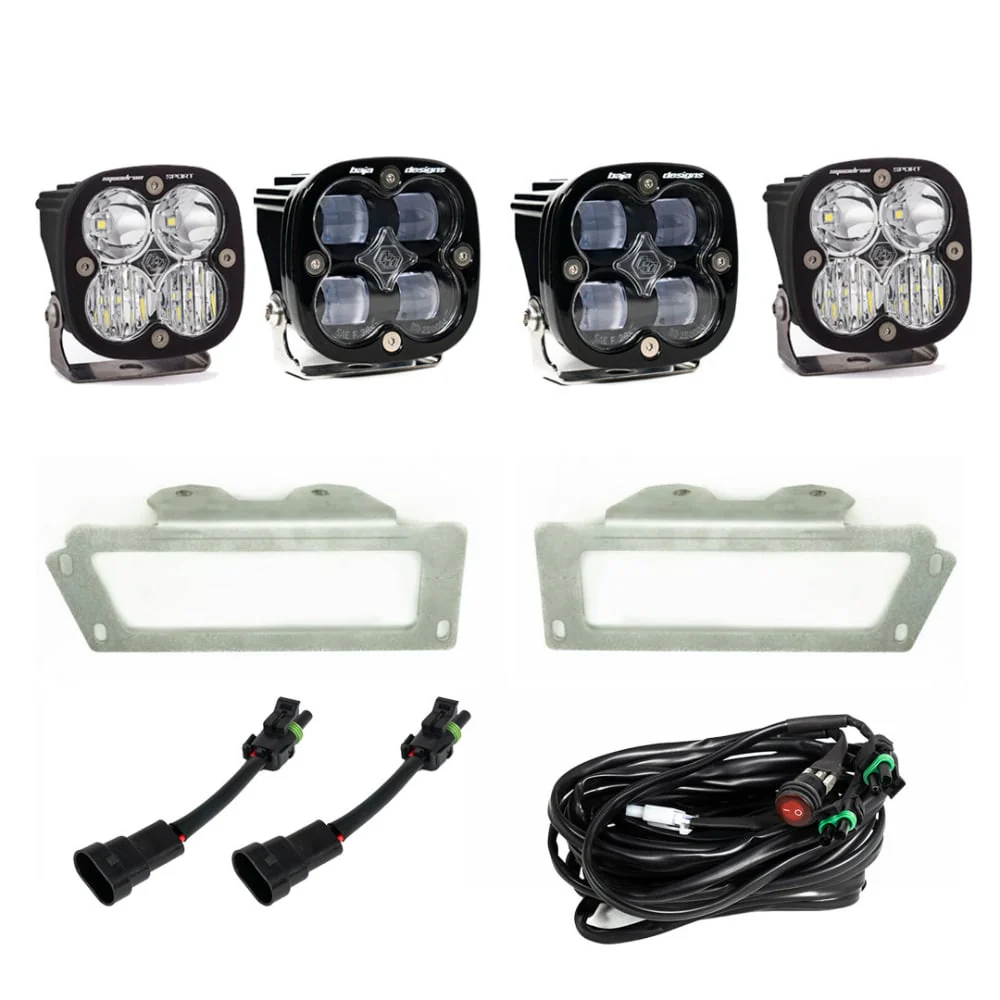 Baja Designs Squadron SAE Fog Pocket Light Kit 10-18 Ram 2500 / 3500 - Image 2
