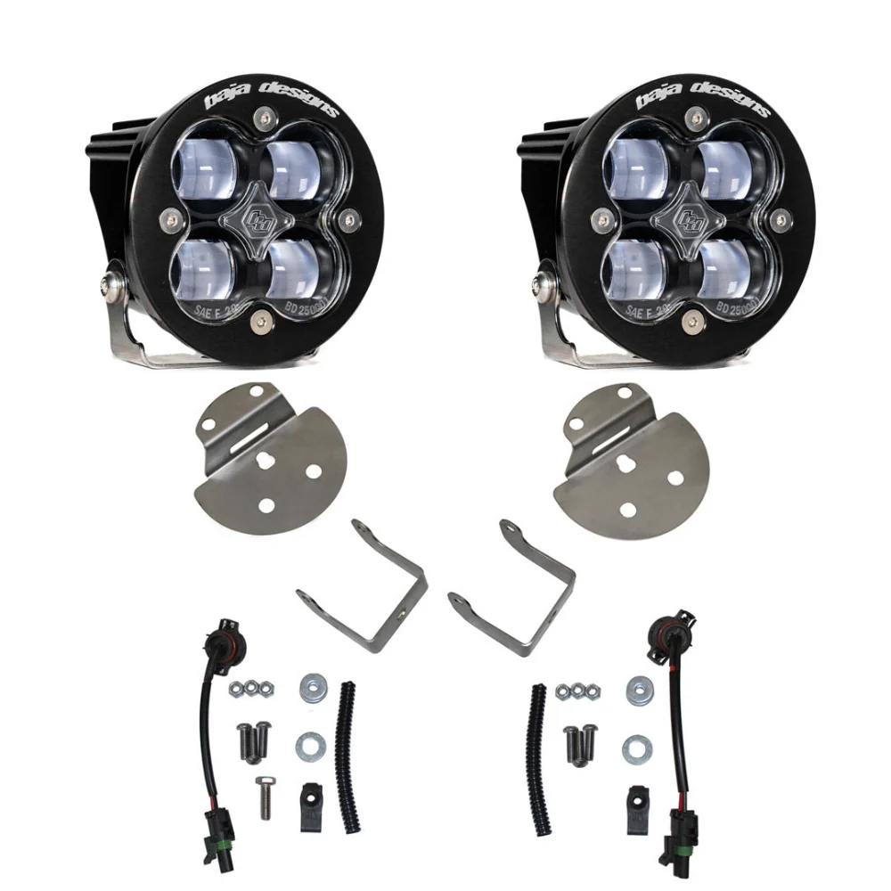 Baja Designs Squadron SAE Fog Pocket Light Kit 15-19 GM Colorado / Canyon / Silverado / Sierra - Image 2