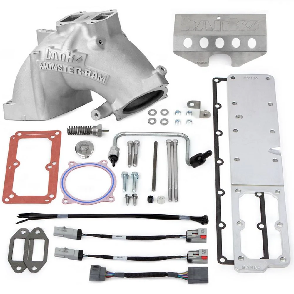 Banks Monster-Ram Intake Manifold System with Plenum 13-18 Ram 6.7L Cummins Cab and Chassis - Image 3