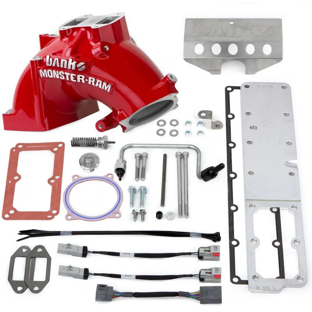 Banks Monster-Ram Intake Manifold System with Plenum 13-18 Ram 6.7L Cummins Pickup - Image 6