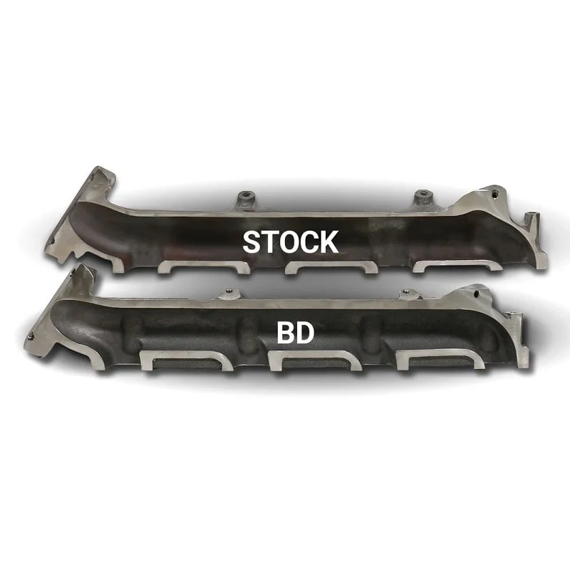 BD High Flow Thick Wall Passenger Side Exhaust Manifold Kit 11-19 6.7L Ford Powerstroke - Image 5