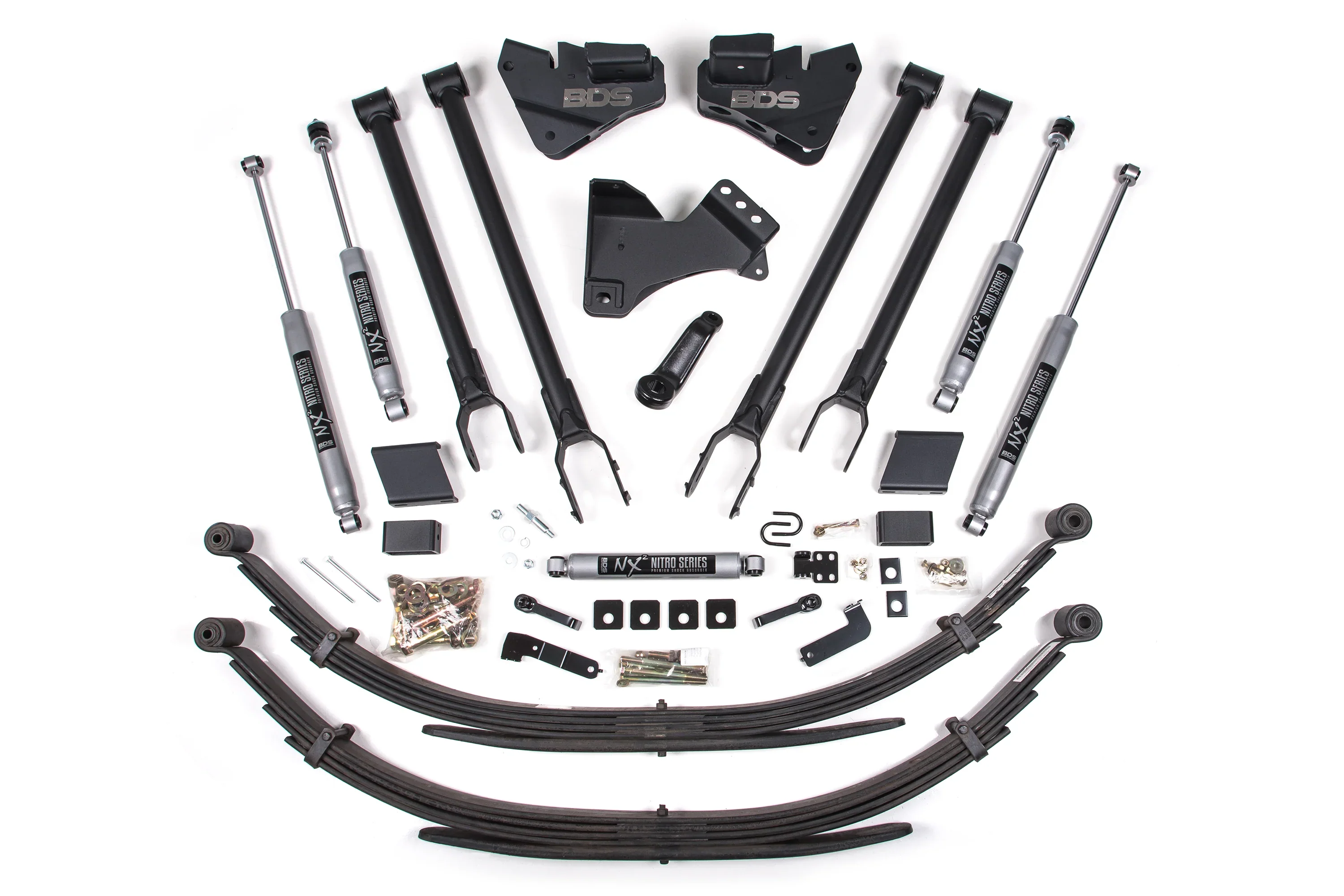 BDS Suspension 5" Lift 4-Link Suspension System 20-22 Ford 6.7L Powerstroke F250/350 4WD - Image 3