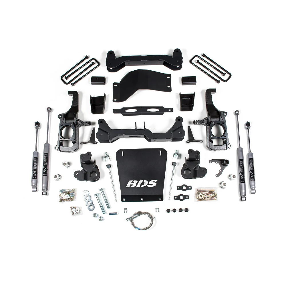 BDS Suspension 4.5" Lift Kit 11-19 GM 6.6L Duramax - Image 2