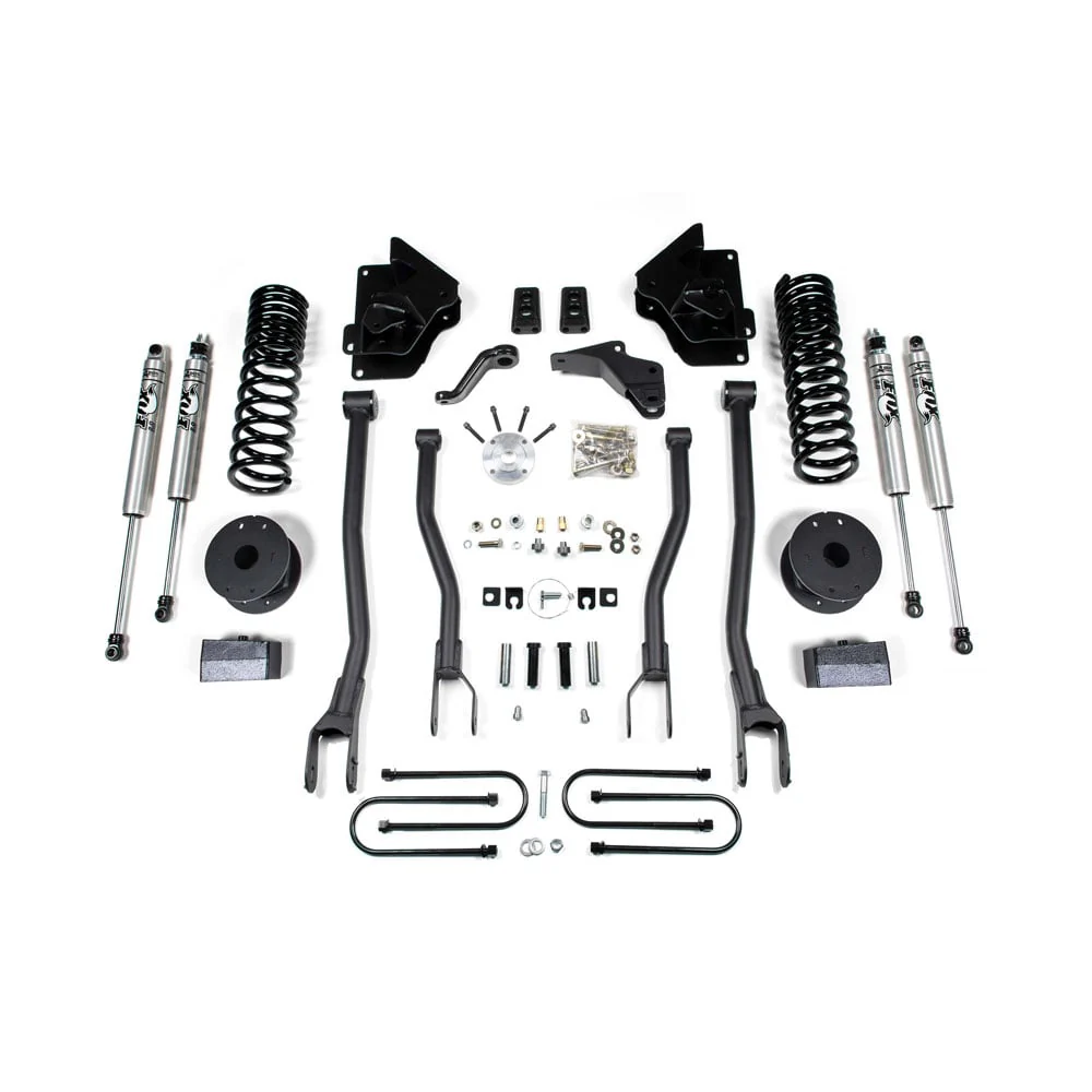 BDS Suspension 4" 4-Link Lift Kit 13-18 Ram 3500 w/Factory Air