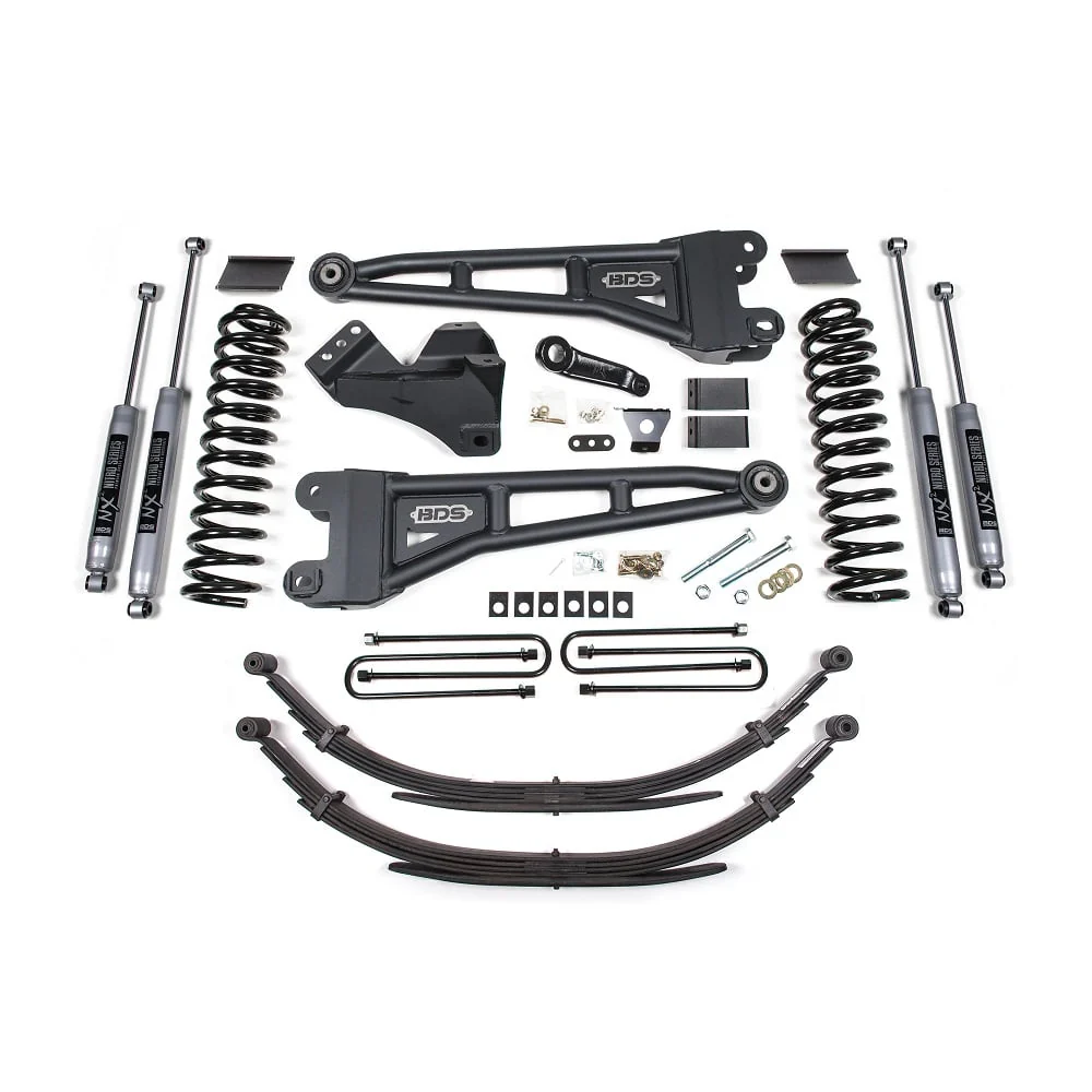 BDS Suspension 4" Radius Arm Lift Kit 11-16 Ford 6.7L Powerstroke F250 / F350 - Image 4