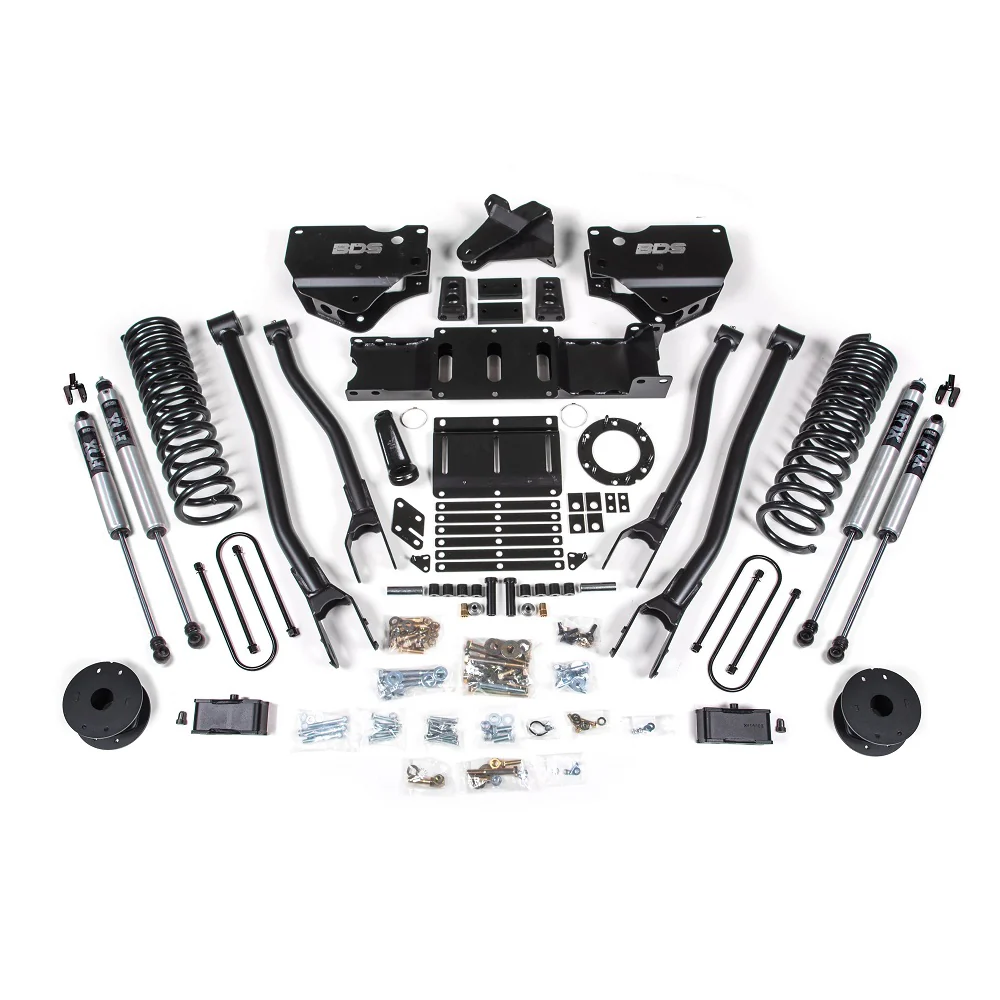 BDS Suspension 4" 4 Link Lift Kit 19-24 Ram 6.7L Cummins 3500 w/Factory Air - Image 3