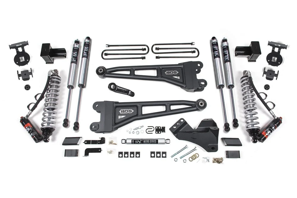 BDS Suspension 5" Performance Coilover Radius Arm System 20-22 Ford 6.7L Powerstroke F250/350 - Image 2