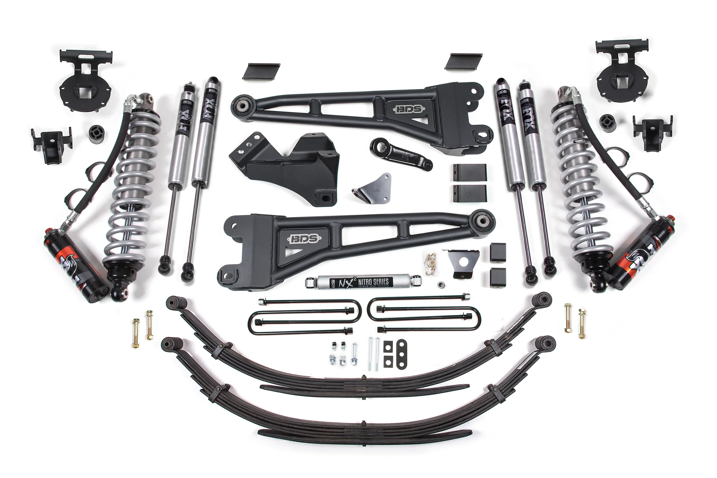 BDS Suspension 6" Radius Arm Coilover Suspension System 08-10 Ford 6.4L Powerstroke F250 / F350 - Image 4