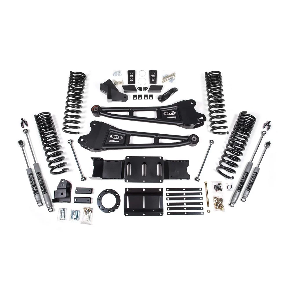 BDS Suspension 6" Radius Arm Lift Kit 19-24 Ram 6.7L Cummins 2500 - Image 4