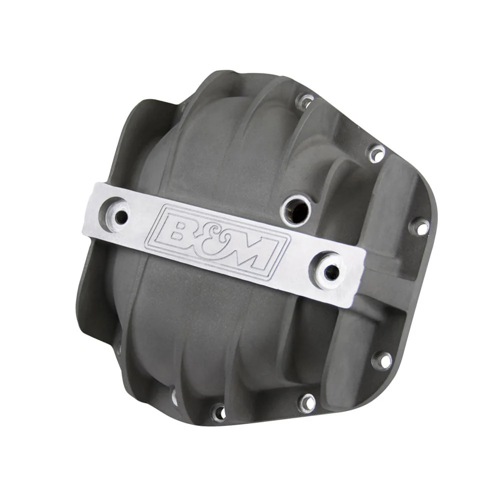 B&M Hi-Tek Aluminum Dana 60/70 Differential Cover 99-22 Ford Powerstroke - Image 2